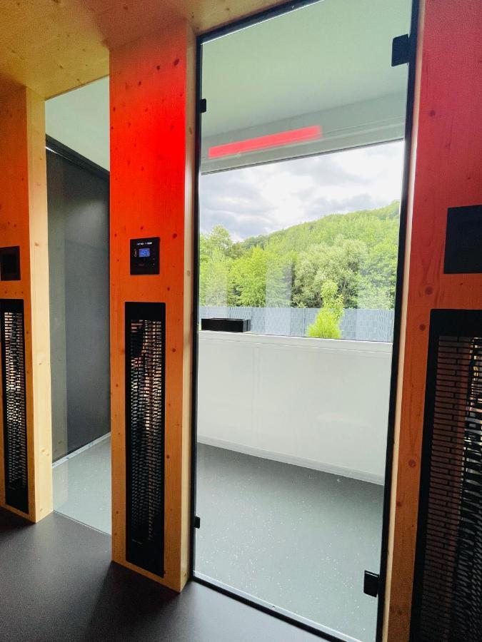 Voralpen Lodge - Ferienhaus Mit Gym & Wellnessbereich Traisen Eksteriør bilde